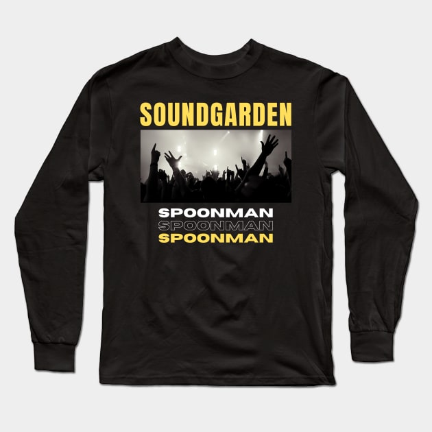 Soundgarden // Spoonman Long Sleeve T-Shirt by Eighteen Plus